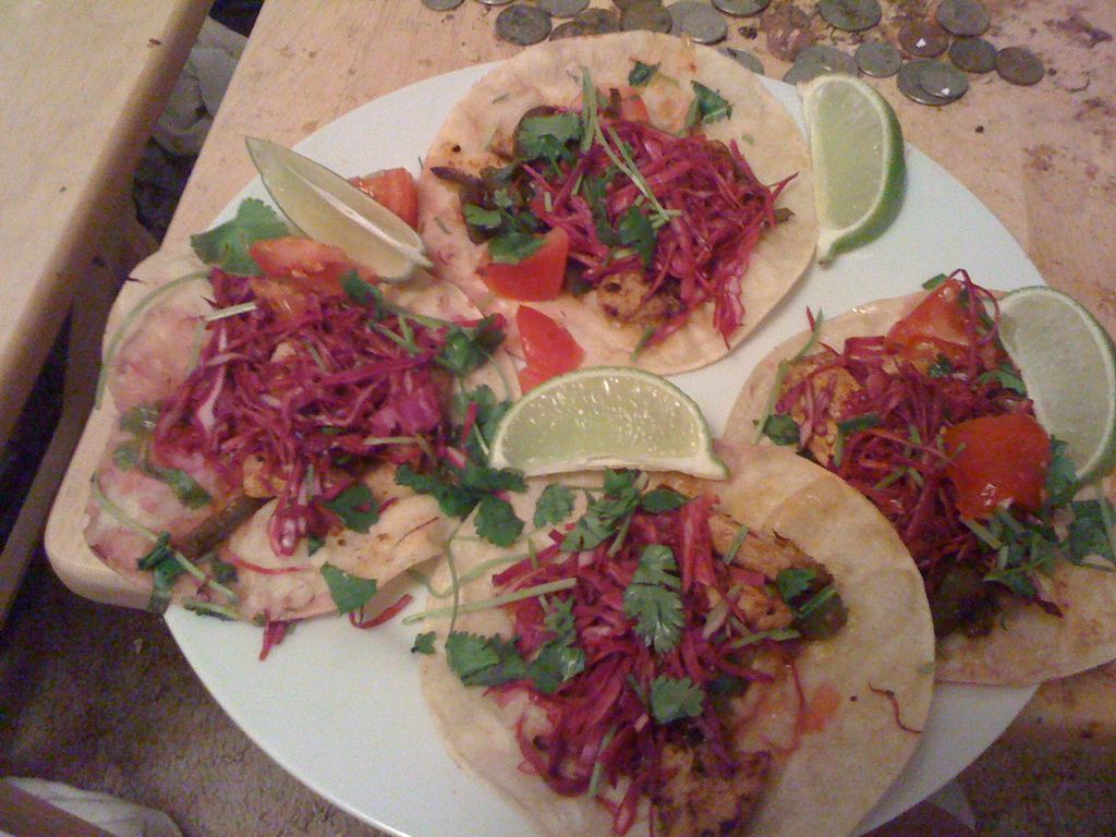 Pork Taco w/Red Cabbage