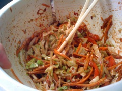 Chopped Salad with Red Bell Peppers