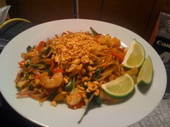Peanut Shrimp w/Noodles