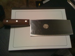 Cleaver Sharpening